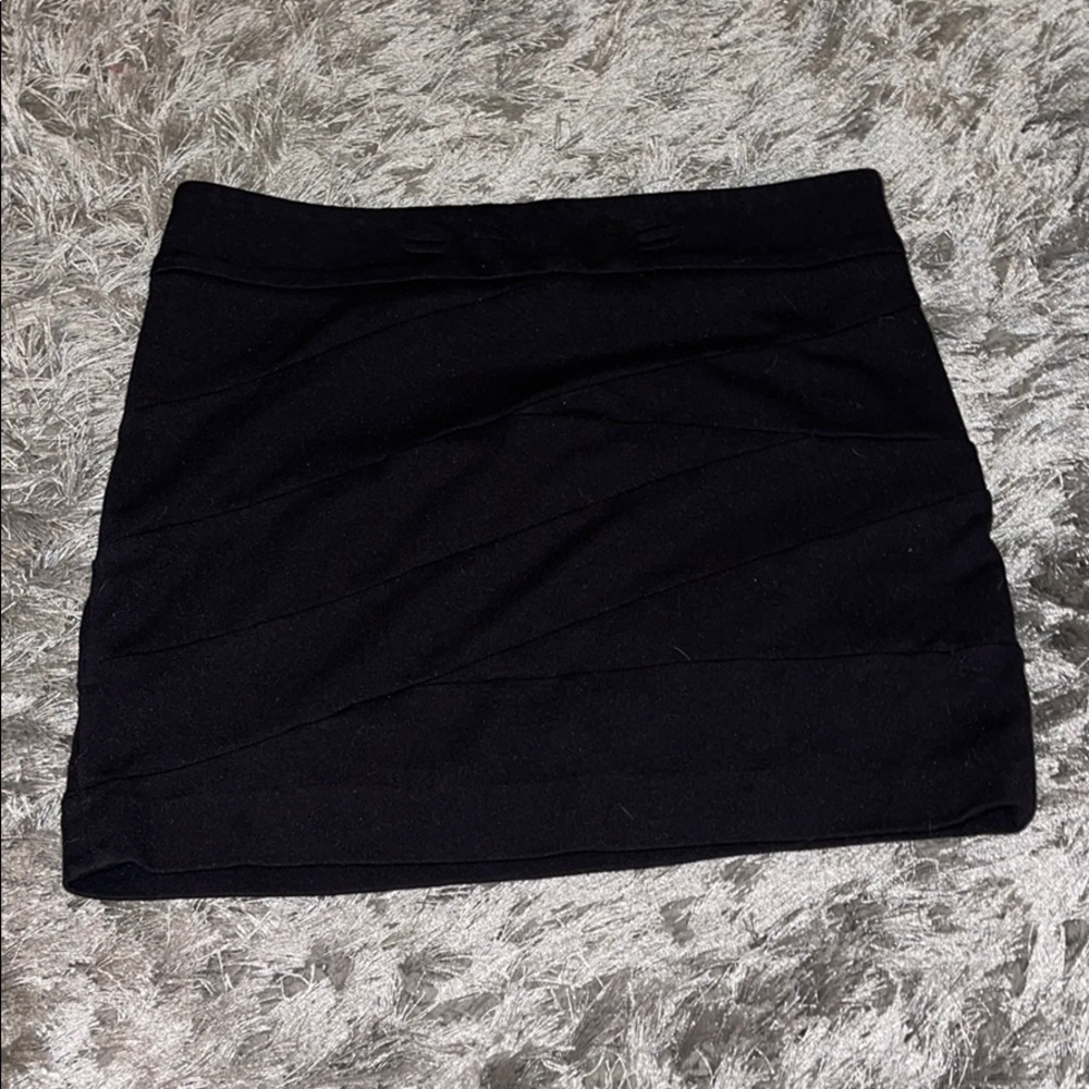 Black Mini Skirt